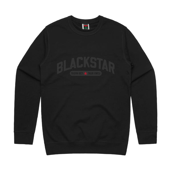 Black Star - Varsity Crewneck Sweatshirt (Black)– Ambrosia For Heads