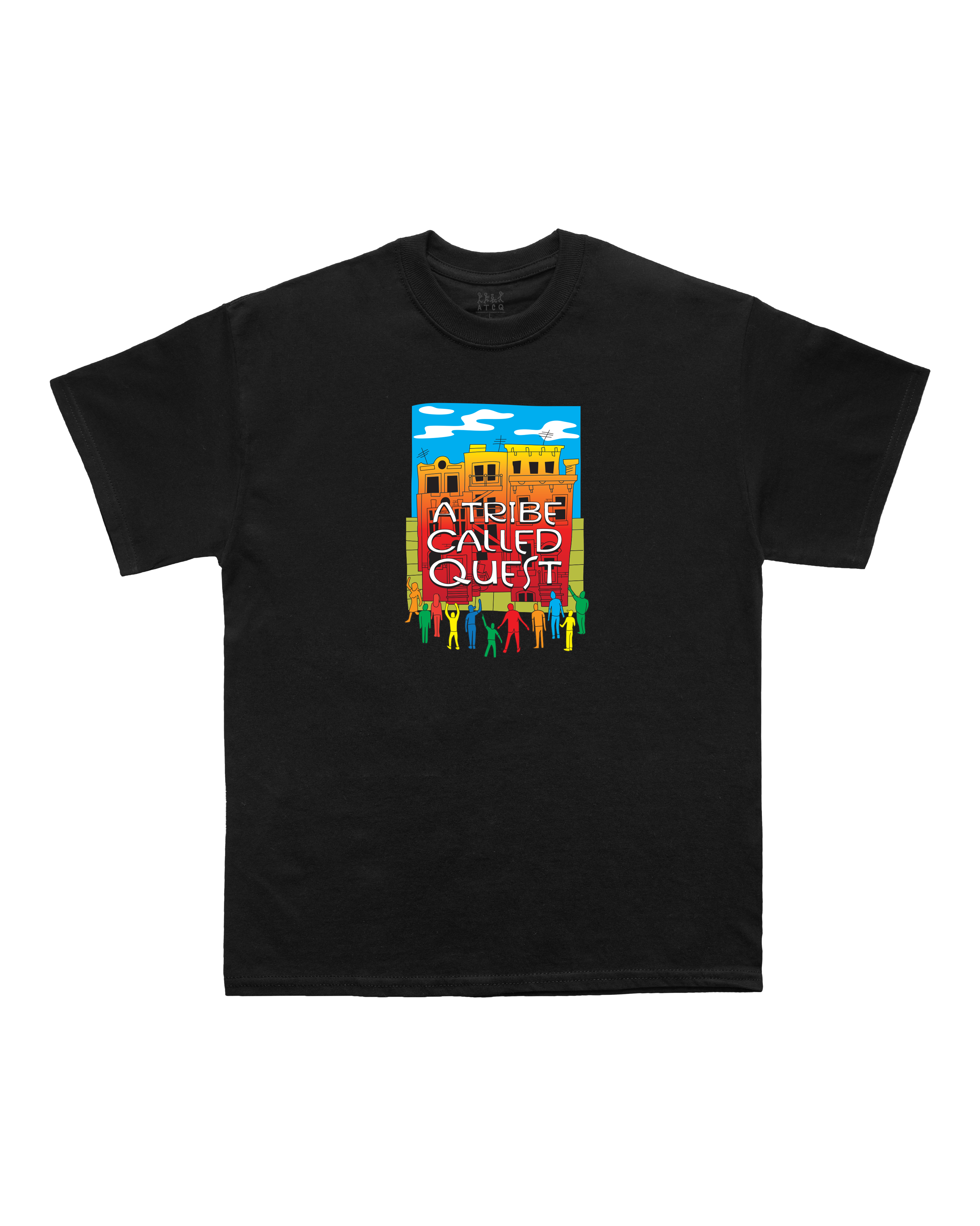 ATCQ People's Instinctive Travels Black Tee