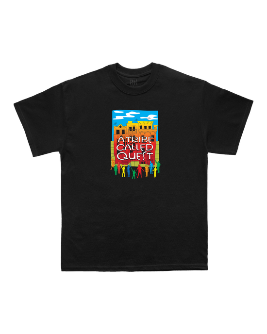 ATCQ People's Instinctive Travels Black Tee