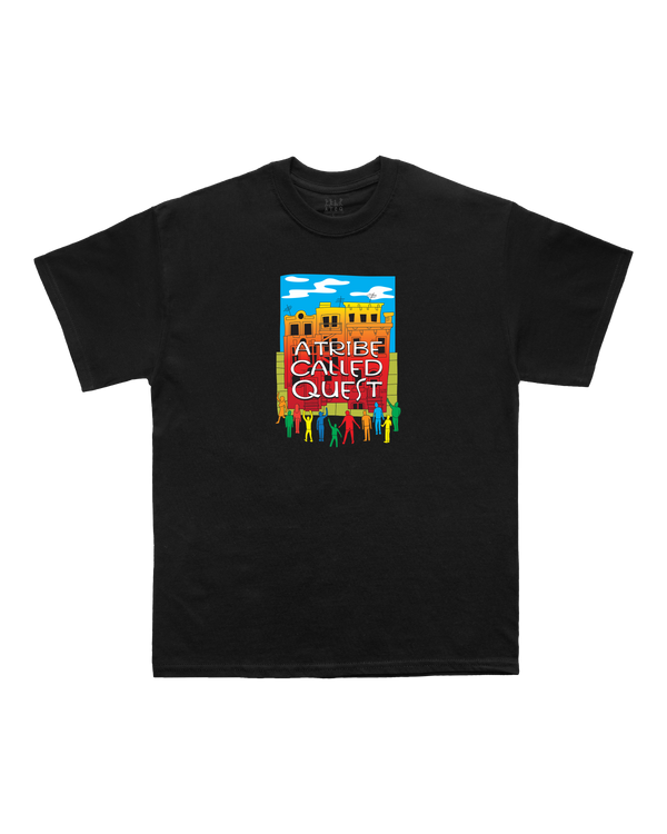 ATCQ People's Instinctive Travels Black Tee