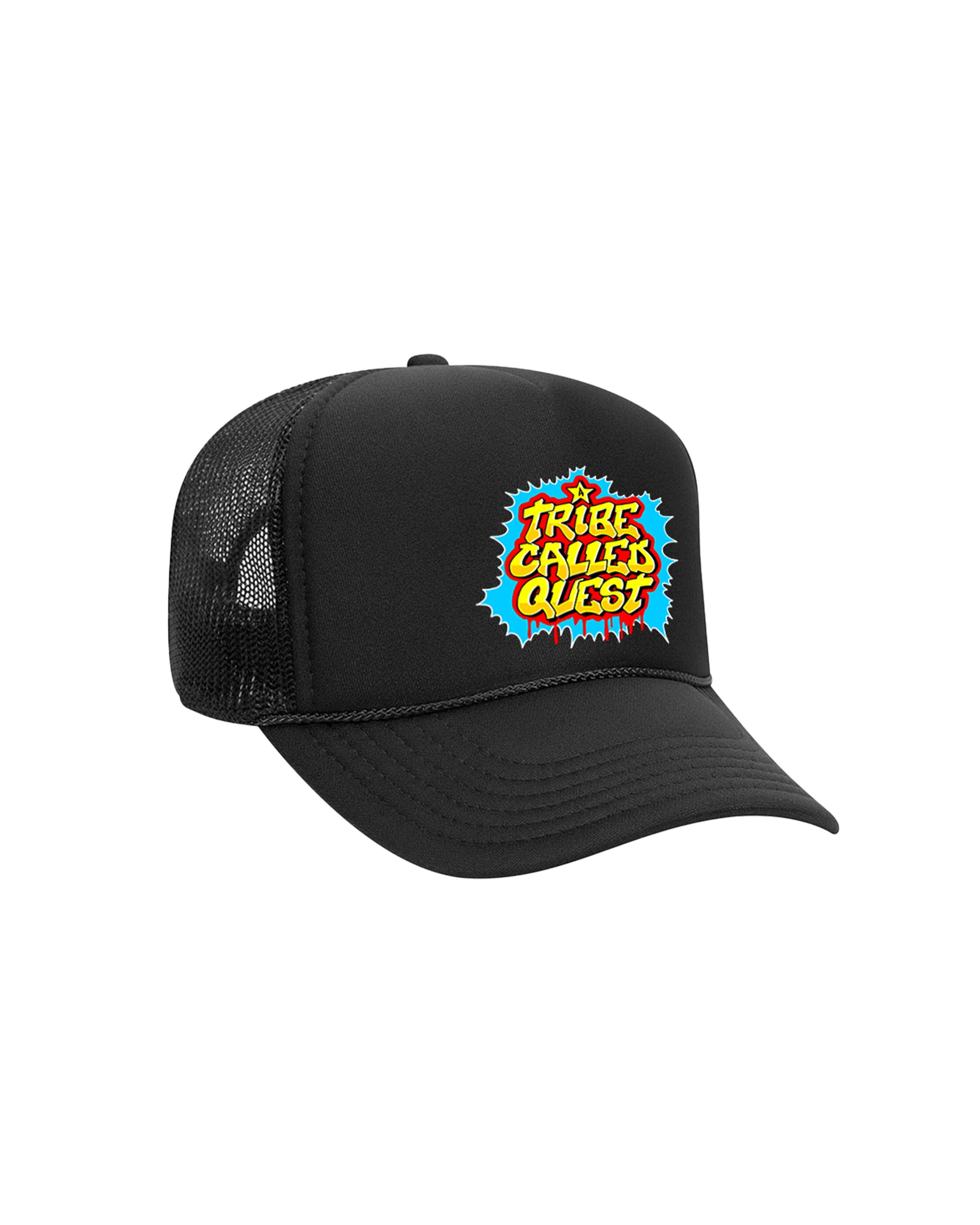 ATCQ Wild Style Black Trucker Hat