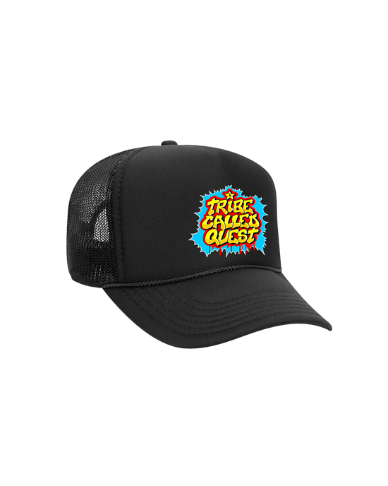 ATCQ Wild Style Black Trucker Hat