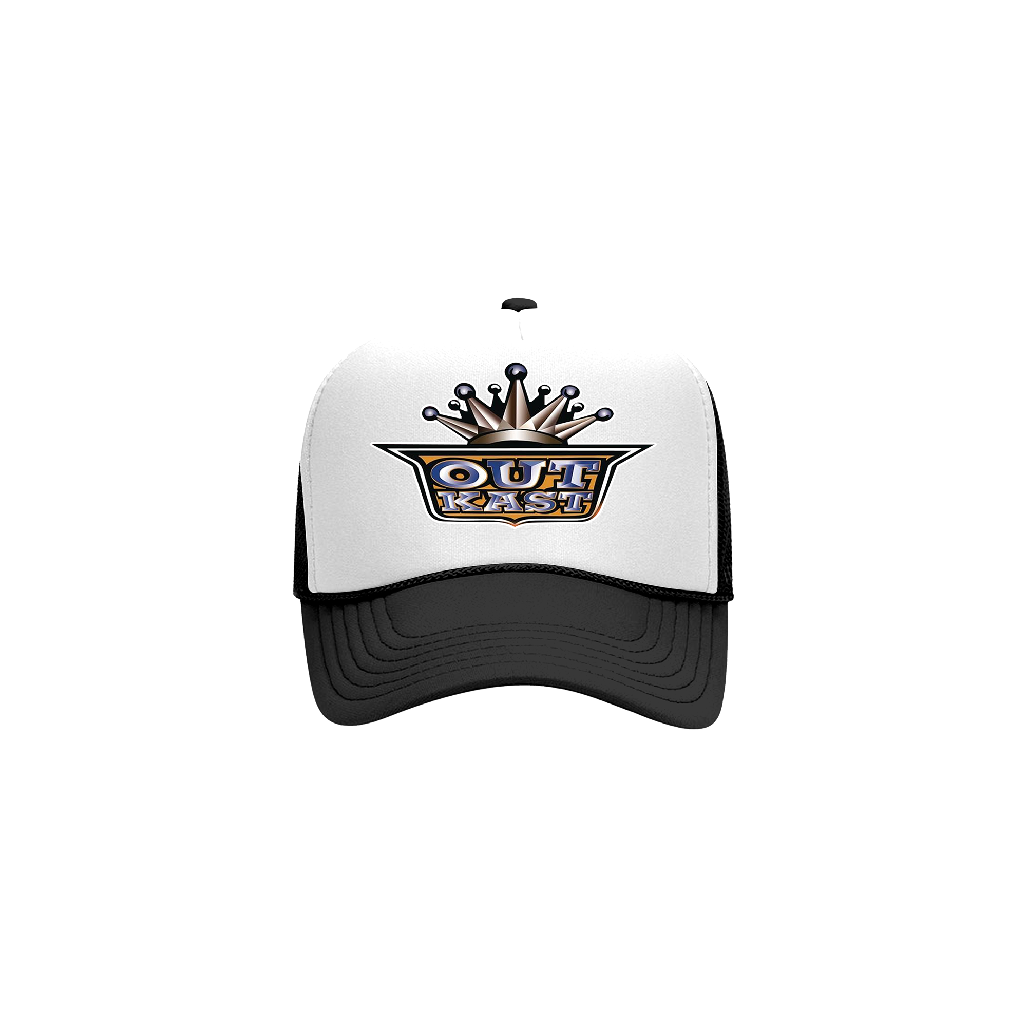 Outkast Metal Logo Trucker Hat Black