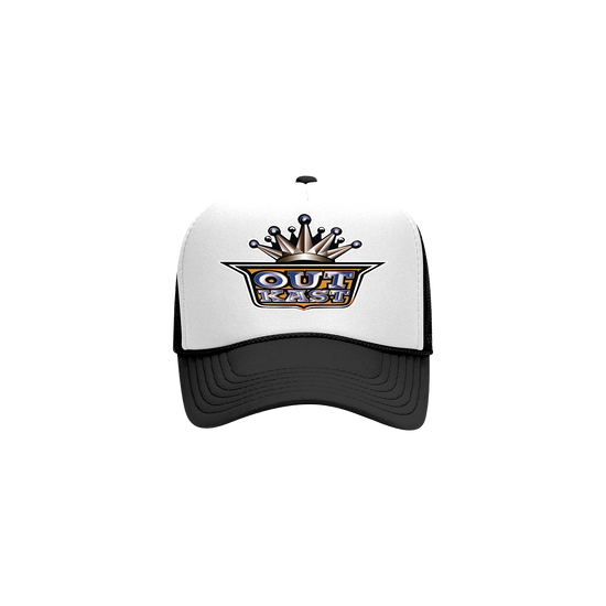 Outkast Metal Logo Trucker Hat Black
