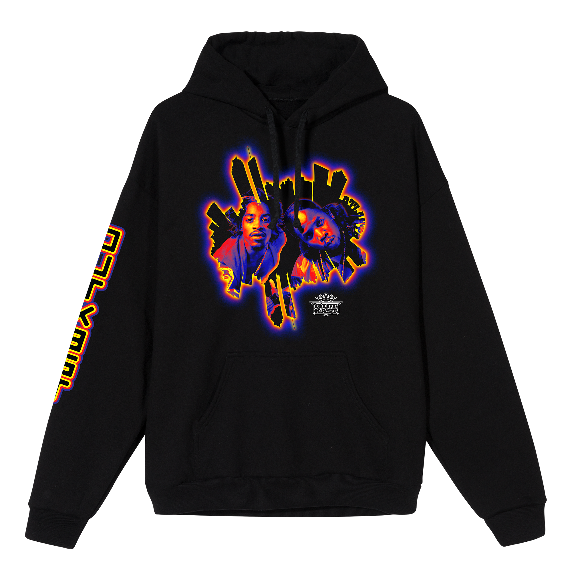 Outkast Skyline Hoodie Black