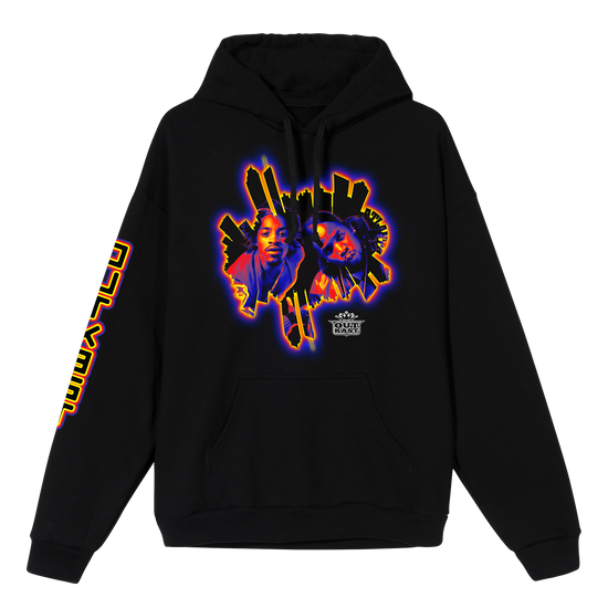 Outkast Skyline Hoodie Black